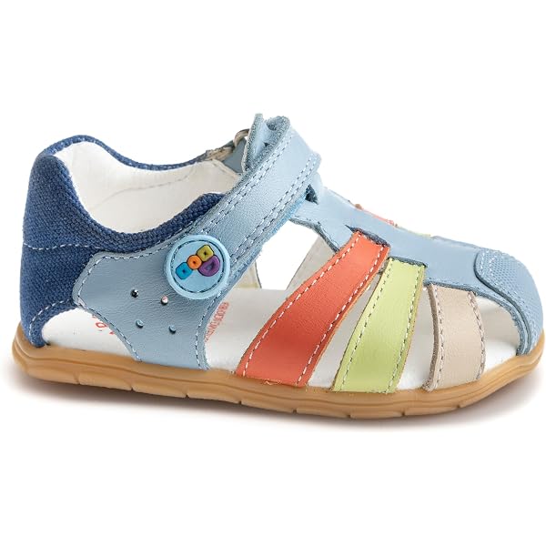 Pablosky Garçon Unisex Kinder Zig 052210 Sandales, Bleu, 18 EU Large