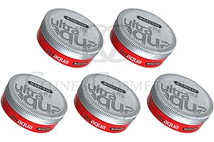 MORFOSE Ossion Ultra Aqua Lot de 5 gels de cire pour cheveux Rouge 175 ml