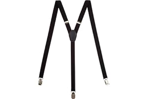 Olata Skinny Style Fully Adjustable Y-Shape Clip on Braces/Suspenders - 2cm