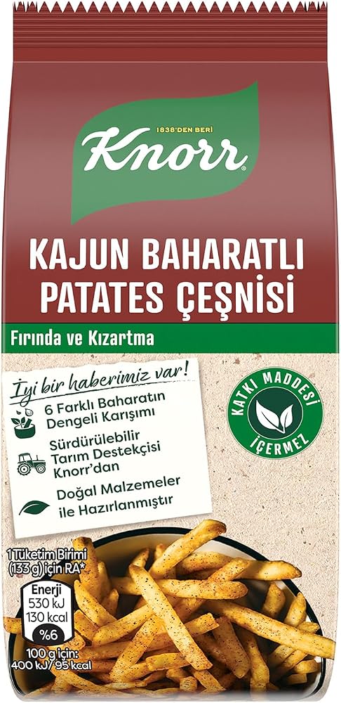 Knorr Kajun Patates Çeşnisi 60 gr
