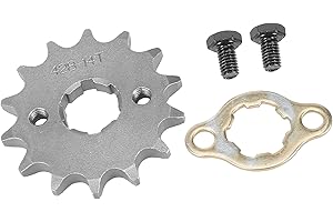 A ABSOPRO 428 Catena 14T 20mm Moto Anteriore Motore Pignone per ATV UTV