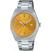 Casio MTP-1302 Kol Saati, Standart, MTP-1302, Sarı, Erkek