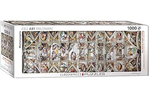 EUROGRAPHICS Decke der Sixtinischen Kapelle. 1000-Teile