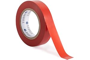 Raquex Racket Grip Finishing Tape - Extra long 20m - Tennis, Badminton, Squash, Hockey and Sport Grip Finishing Tape - Easy Tear Racquet Overgrip Securing Tape - 14mm x 20m