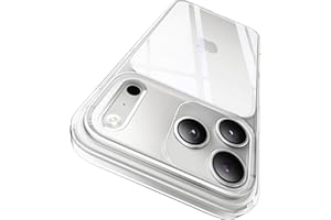 CASEKOO for iPhone 17 Pro Max Case Crystal Clear, 3X Anti-Yellow & Virgin TPU, 15FT Military-Grade Drop Protection, Slim Transparent Women Men Funda para for iPhone 17 Pro Max Case 6.9 inch, Clear