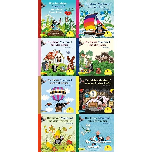 語学+参考書 PIXI-Buecher. Serie 145. Pixis grosse Welt der Tiere. 64 Exemplare a Euro 095 pixi-8er-set-306-pixis-