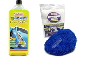 HITOPSELLER® KIT MAFRA Car Wash Shampoo e Cera + Condom Wash copertura spazzola autolavaggio pulizia auto