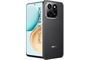 HONOR 400 Smart 4G Mobile Phone Unlocked, 6.77-Inch 120Hz Enhancement Display,6350mAh All Day Battery,108MP Ultra-clear Camera,AI Button,6GB+128GB,5-star Drop Resistance,Dual SIM, Android 15,Black