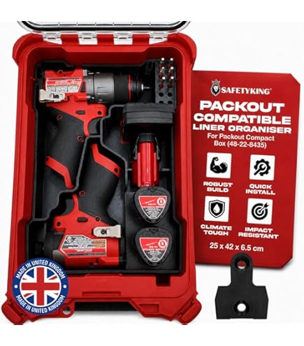 Hard Case for Milwaukee M12 Impact Driver & Drill Set- Waterproof