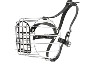 DINGO WALDEMAR RUTKOWSKI Dingo numéro 7 Une Muselière pour Rottweiler en métal, Grand