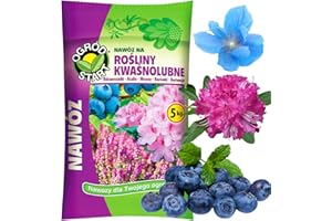 Ogród Start Fertiliser for blueberries, hydrangea, heather, rhododendrons, NPK, 5 kg