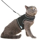 BYPET New Generation Breathable Cat Chest Collar Set (Small, Black)
