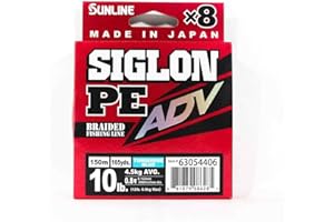 Sunline Siglon PE ADV Bleu 4,5 kg 150,9 150 m Unisexe, 165yd 10lb