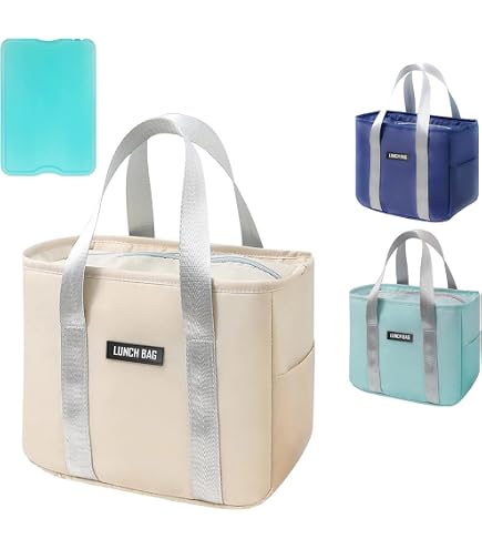 Bolsa De Alimentos Con Aislamiento, 5pcs/Set Bolsa De Almacenamiento De Alimentos Con Aislamiento De Papel De Aluminio Enfriador Termico Plata 3 Tipos 30 35cm Ecomeon No