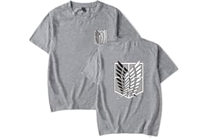 LKY STAR Attack On Titan Camiseta Shingeki no Kyojin Scouting Legion T-Shirt Cosplay