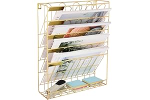 EASYPAG Generic Dokumentenhalter mit 6 Fächern, A4 gold