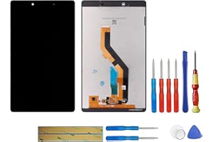 swark Écran LCD compatible avec Samsung Galaxy Tab A 8.0 2019 SM-T290 (Wi-Fi) (ne convient pas pour SM-T295) 8,0" (noir sans cadre) Écran tactile de rechange + outils