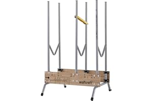 wolfcraft 5121000 - Chevalet de Tronçonnage - Sciage Bois de Chauffage - Chevalet Pliable et Mobile - Bûches de 1,00 m et jusqu'à 150 kg