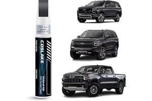 COSLAKE Car Touch Up Paint(Dark Ash Metallic(G6M/WA618G)) for Chevrolet, Car Paint Scratch Repair Kit, Quick & Easy Solution to Repair, 2 in 1 Scratch Remover Pen with Color-Matched