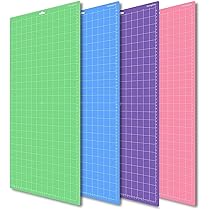 Cricut Maker 4 JMIATRY 6Pcs Tapis De Découpe Pour Cricut, 30,5 X 30,5 Cm Tapis De Tapis Cricut Explore 3