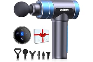 XLLENT Christmas Gifts for Women-Massage Gun Deep Tissue- Portable Handheld Muscle Massager,Super Quiet Electric Percussion Massager,Gym Gifts for Men, Mens Gift