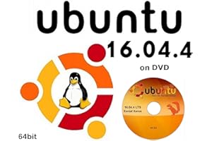 ZEGA DIGITAL Ubuntu Linux 16 Full Operating System and Software DVD Disc - 64 Bit Latest Version Reinstall Install Computer Laptop