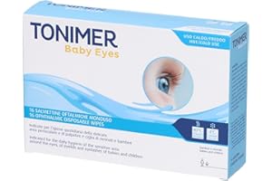 Tonimer Baby Eyes - Salviettine Oftalmiche Monouso, 16 pezzi
