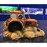 tractor fish tank decorations