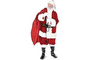 Star Cutouts SC14 Official Lifesize Decoration Father Christmas Santa Clause with Sack of Toys Perfect for Grottos and Festive Displays Including Shops Height 180cm