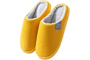 DSQSasahip Pantoufle Femme Maison Chaussons Femme Hiver Pantoufles Confortable Chaussons en Peluche Chaude Doublure Chaussures Femme Intérieur Hiver Accueil Slippers