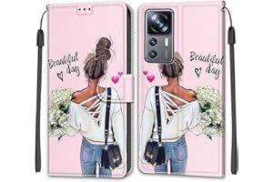 SIENIANLINE Funda para Xiaomi 12T / Xiaomi 12T Pro/Redmi K50 Ultra Carcasa, [Ranura para Tarjeta] [Protección Completa] Premium PU Carcasa para Xiaomi 12T / Xiaomi 12T Pro/Redmi K50 Ultra
