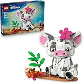 LEGO Disney Moana Pua 43292-9 Yaş ve &Uuml;zeri &Ccedil;ocuklar i&ccedil;in Dal ve &Ccedil;i&ccedil;ek Aksesuarları İ&ccedil;eren Yaratıcı Dinamik Disney Oyuncak Yap