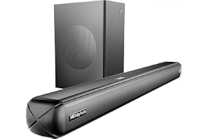 boAt Smartchoice Aavante 2.1 1600D/Orion Plus, Dolby Audio, 160W Signature Sound, 2.1 Channel Wired Subwoofer, Multiple Ports & EQ Modes, Bluetooth Home Theatre Soundbar Speaker (Premium Black)
