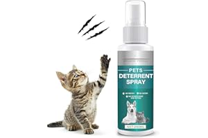 Yeegfey Cat Repellent Spray, Anti Scratch Cat Deterrent Spray for Pet Behavior Training & Furniture Protecting, Suitable for Gardens & Indoor Use