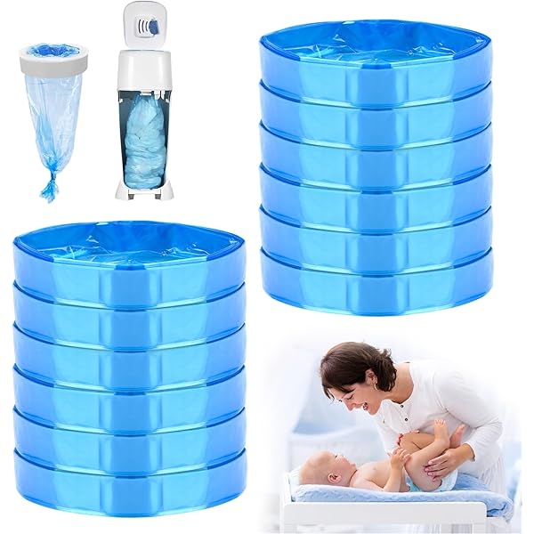 ANNTIM Couches 10 Recharges Sacs Poubelle Couches ANNTIM