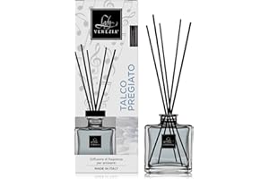 LADY VENEZIA - CUBO 100 - Diffusore di Fragranza - Talco Pregiato 100 ml, Made in Italy