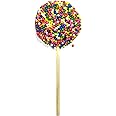 MOM Natural Fruit Flavor Rainbow Lollipop Candy-NO Preservatives Assorted Flavors (10 Pcs -200 GMS)