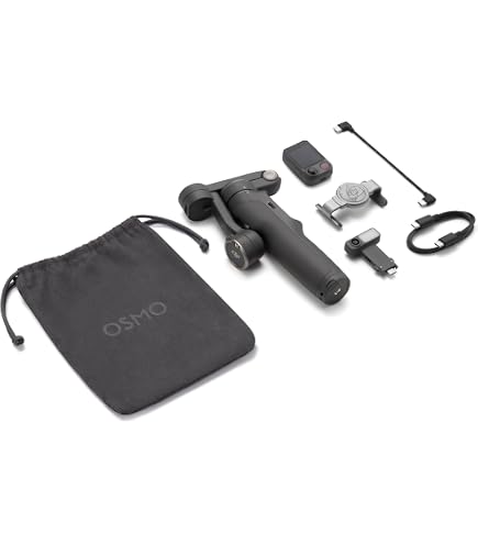 Osmo Mobile 8P + Mic Mini 2 Transmitter, Gimbal Stabilizer for