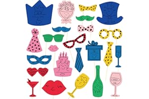 AIYONG Photo Booth Compleanno Accessori