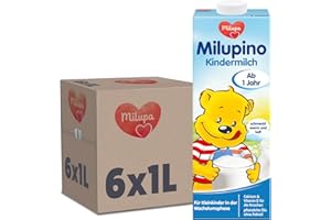‎MILUPA Milupa Milupino Kindermilch trinkfertig (6x1L), ab 1 Jahr, für Kleinkinder in der Wachstumsphase