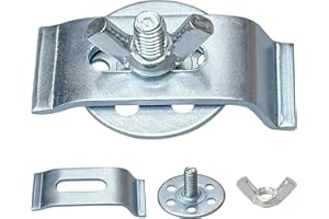 DDHOMIN 10 PCS Sink Mounting Brackets,Undermount Sink Clips for Bathroom and Kitchen Sinks