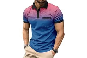 GENERIC Men's Polo Shirt Short Sleeve Golf Athletic Casual Business Office Top Tee Multi Colors