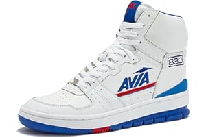 Avia 830 Basketballschuhe für Herren, Retro, High-Top-Sneaker, für drinnen oder draußen, Straße oder Platz, Größe 40 bis 44