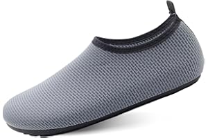 North Bund Chaussures Aquatiques pour Homme Femme Séchage Plongée Rapide Piscine Natation Chaussettes Antidérapant Pieds Nus Chaussons Aqua Aquatique Unisexe Chaussure de Plage Surf Yoga Eau Sport