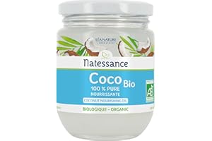 Natessance huile de coco bio 100% pure pot 200ml