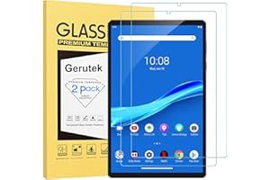 Gerutek 2 pezzi Pellicola Protettiva per Lenovo Tab M10 Plus 2nd Gen 10,3'' 2021/2020, Vetro Temperato per Lenovo Tab M10 Plus TB-X606F/TB-X606X/TB-X6C6X/TB-X6C6F[Anti-graffio][Senza bolle]
