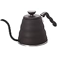 Hario Bollitore A Collo D'oca V60 Buono 1.2L: Il Bollitore In Acciaio Inox Per Un Caffè Perfetto - Nero