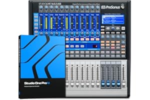 PreSonus StudioLive 16.0.2 USB, Mixeur Numérique pour Performance et Enregistrement, Capacités de Mixage Audio de Qualité Professionnelle, Compatible avec Mac et PC