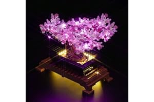 BRICKBLING Light Kit Compatible with Lego 10281 Bonsai Tree Botanical Collection Set (No Model), Decoration Lighting Set Compatible with Lego Bonsai Baum 10281