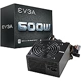 EVGA 600 W1, 80+ WHITE 600W, Power Supply 100-W1-0600-K3